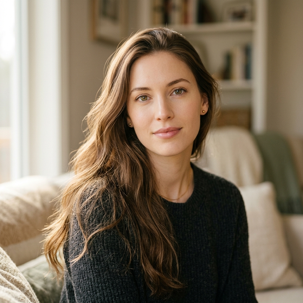 រូបភាពបញ្ឈររបស់ Anya Stenmark អ្នកសរសេរជាន់ខ្ពស់នៅ KL